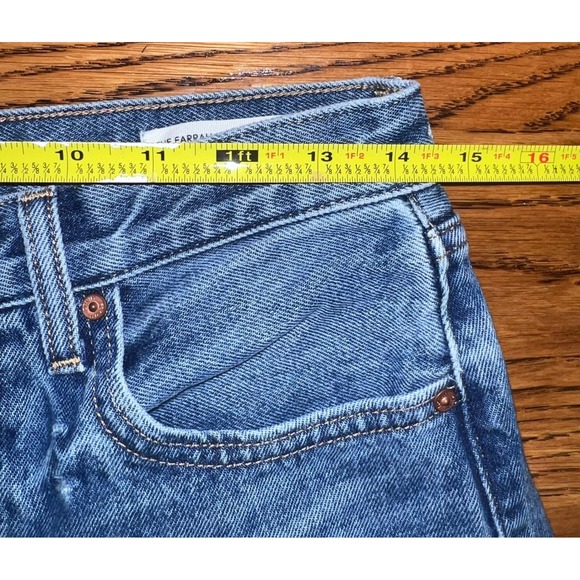 Denim Forum Blue Flare & Wide Leg Jeans - Picture 9 of 10